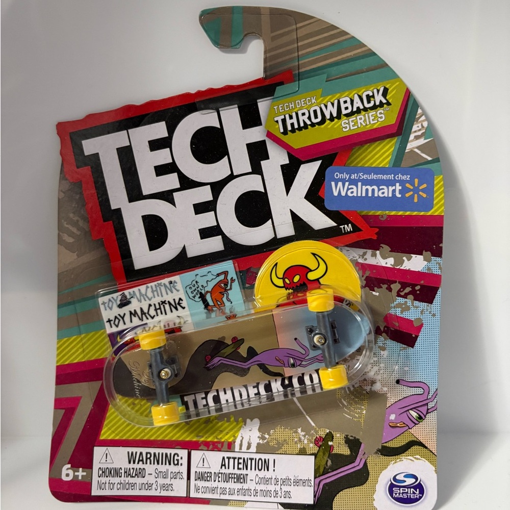BRAND NEW SEALED THROWBACK SERIES TOY MACHINE SERIES